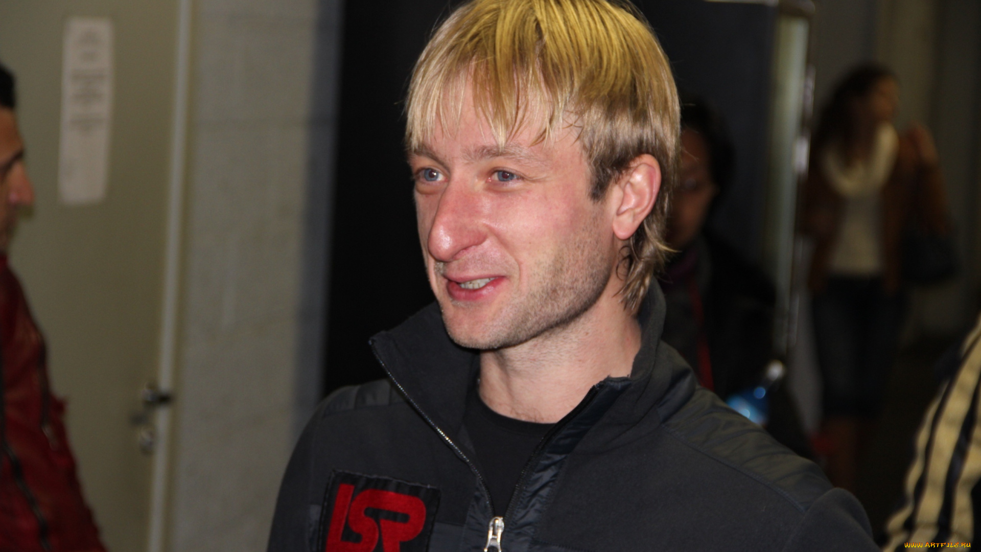 мужчины, евгений, плющенко, куртка, улыбка, спортсмен