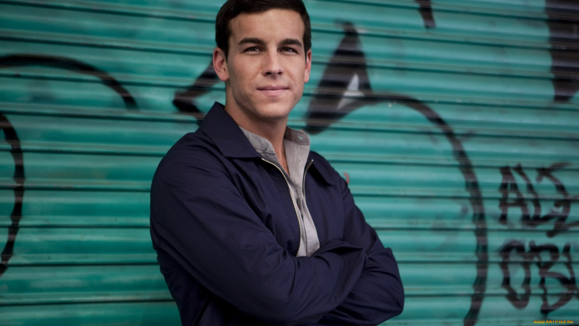 мужчины, mario, casas, граффити, забор, куртка, актер