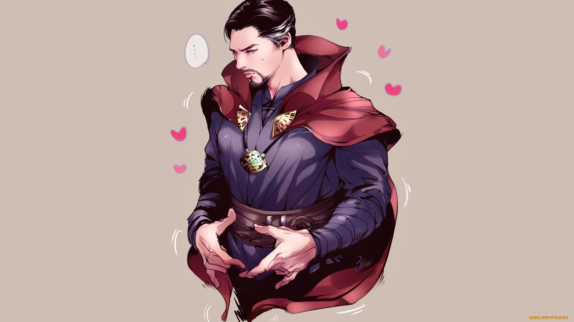 рисованное, кино, доктор, стрендж