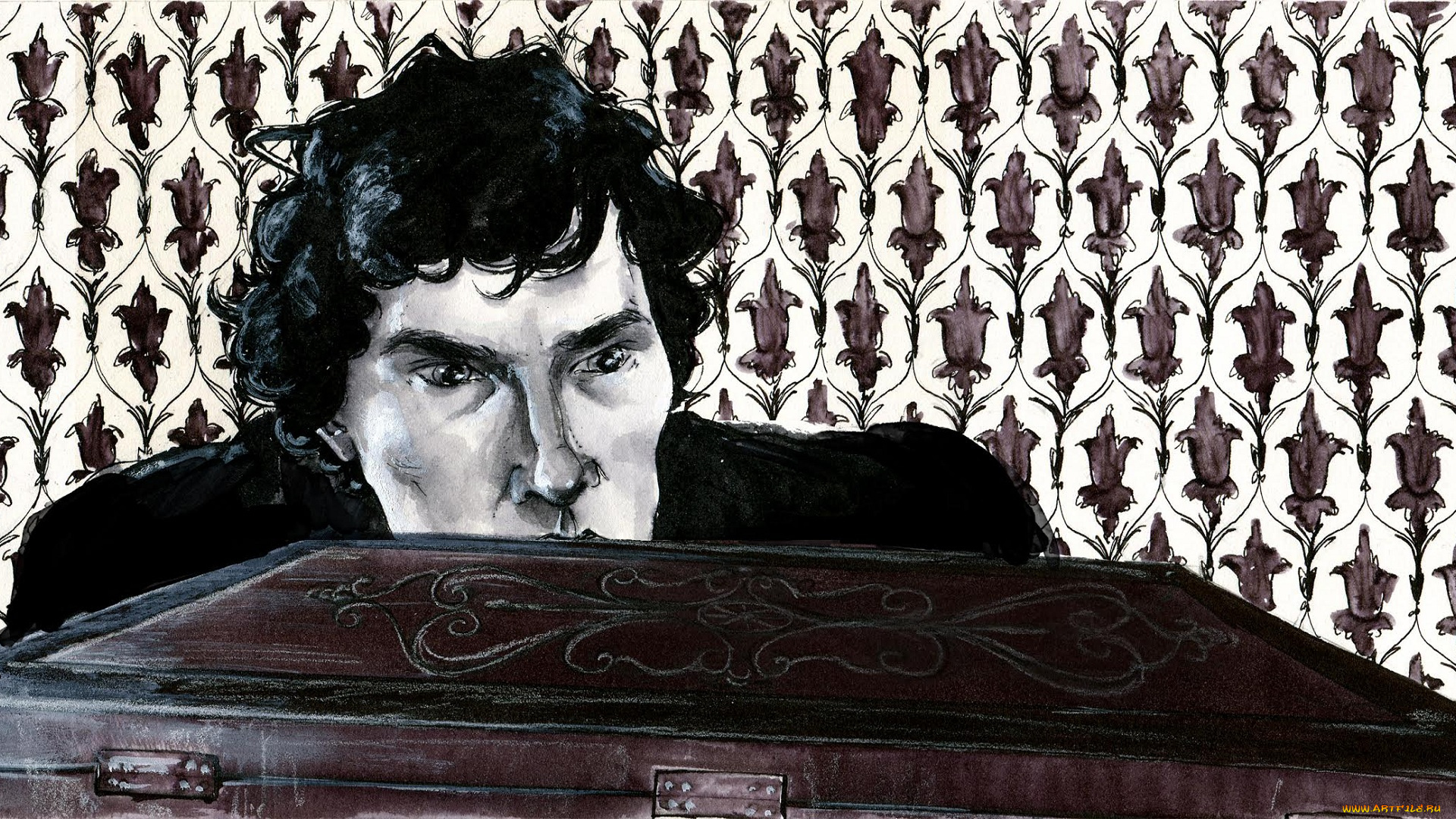 рисованное, кино, шерлок