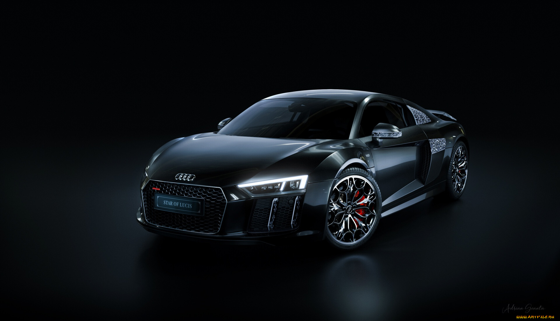 audi, r8, автомобили, audi, суперкар, r8, star, of, lucis, тюнинг, эксклюзив