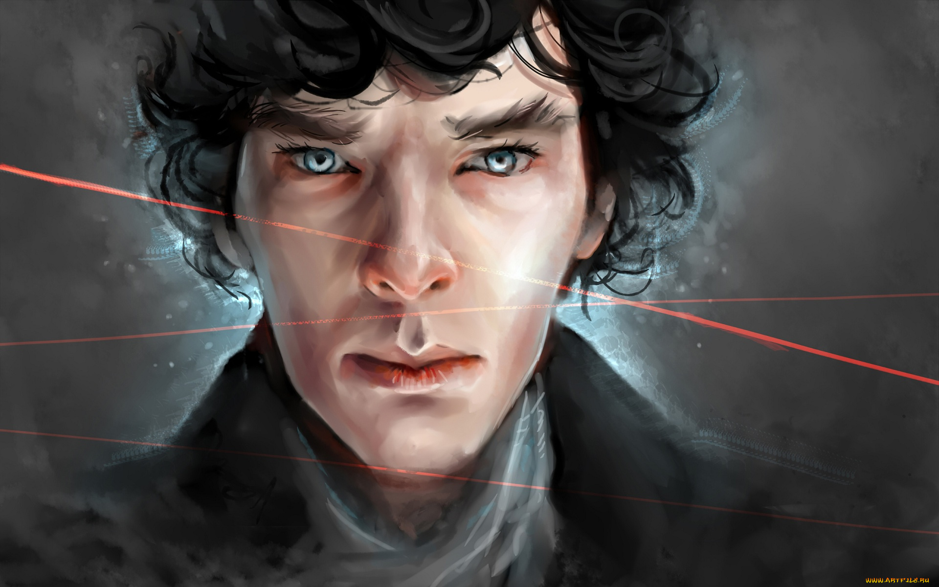 рисованное, кино, шерлок