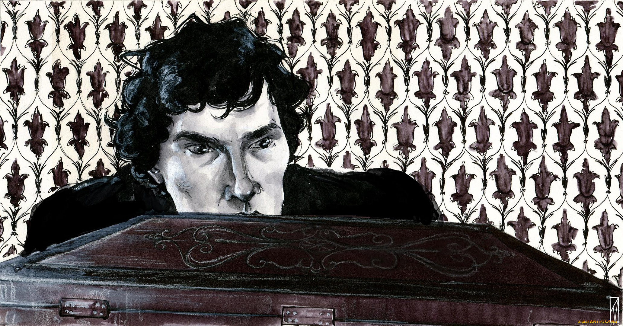 рисованное, кино, шерлок