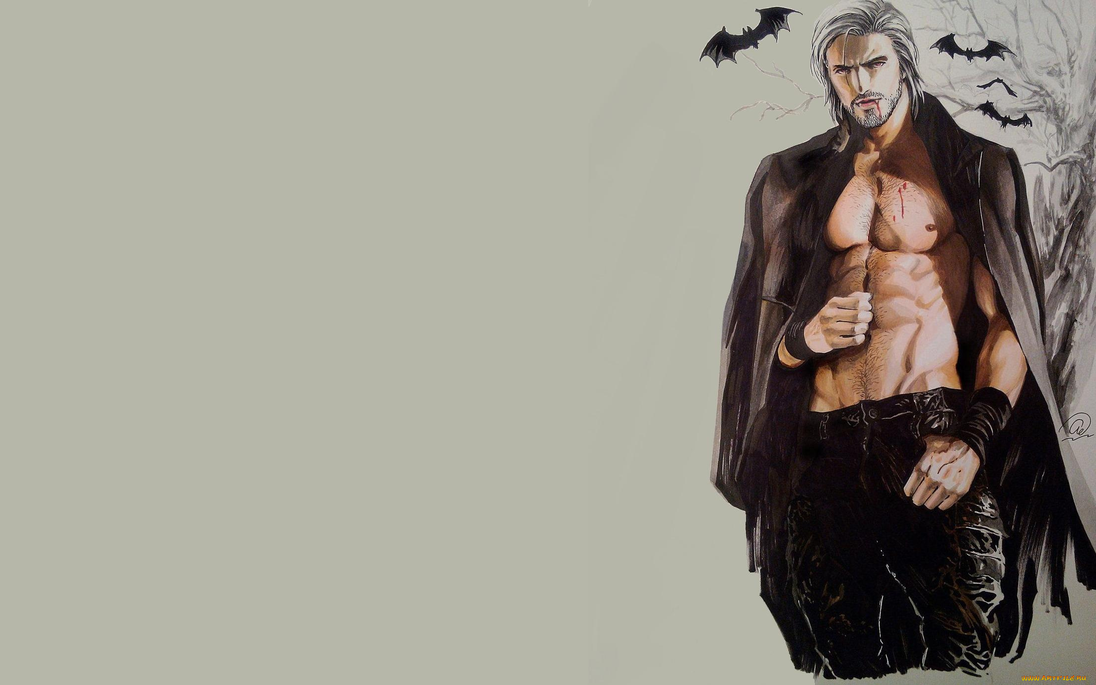 фэнтези, вампиры, летучие, мыши, плащ, вампир