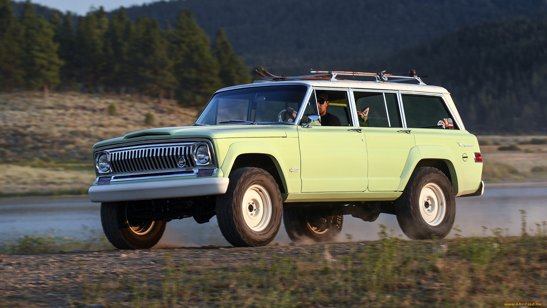 jeep, wagoneer, roadtrip, concept, 2018, автомобили, jeep, wagoneer, roadtrip, concept, 2018, джип, вседорожник, внедорожник, автомобиль, car