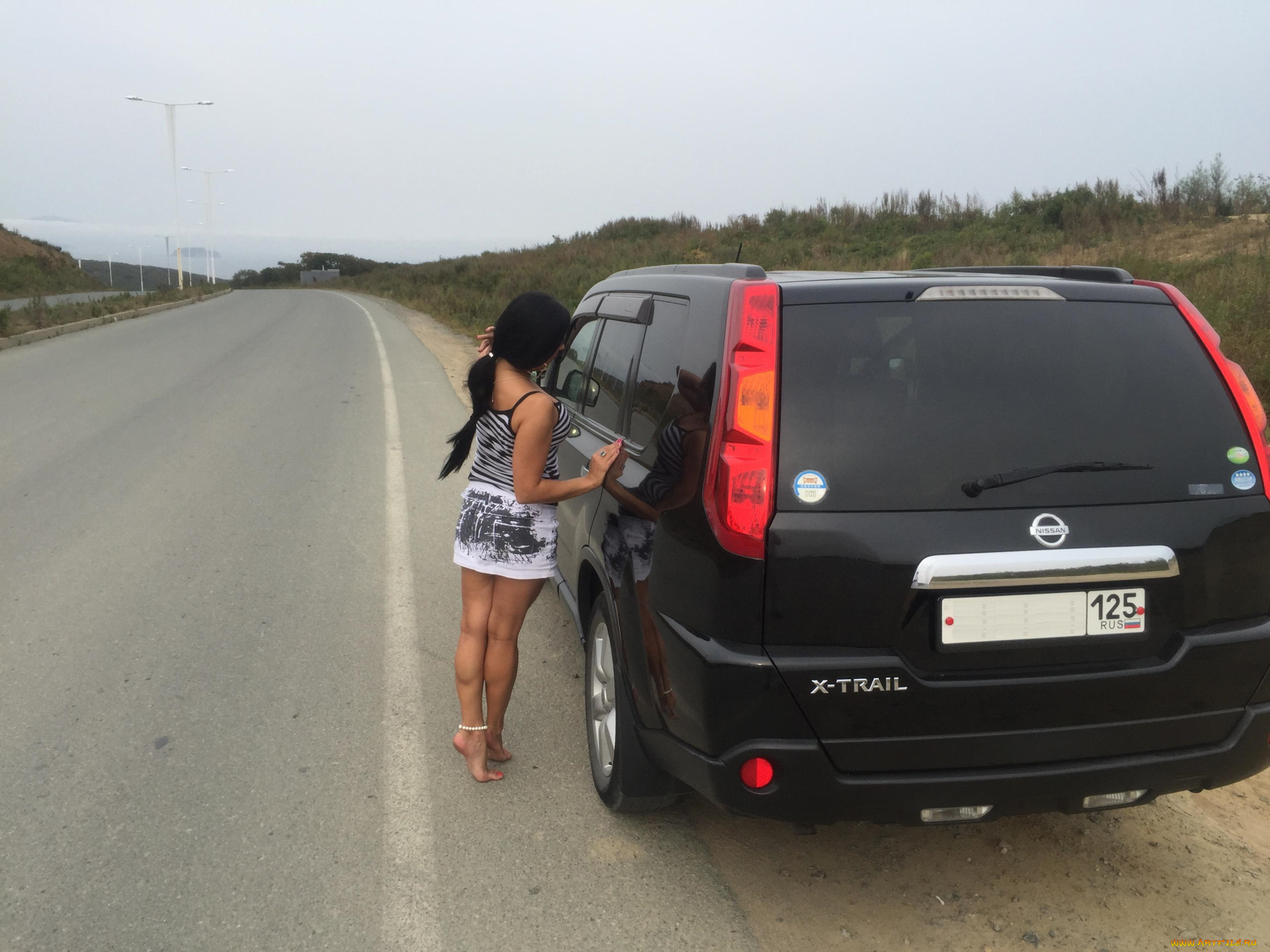 автомобили, -авто, с, девушками, nissan