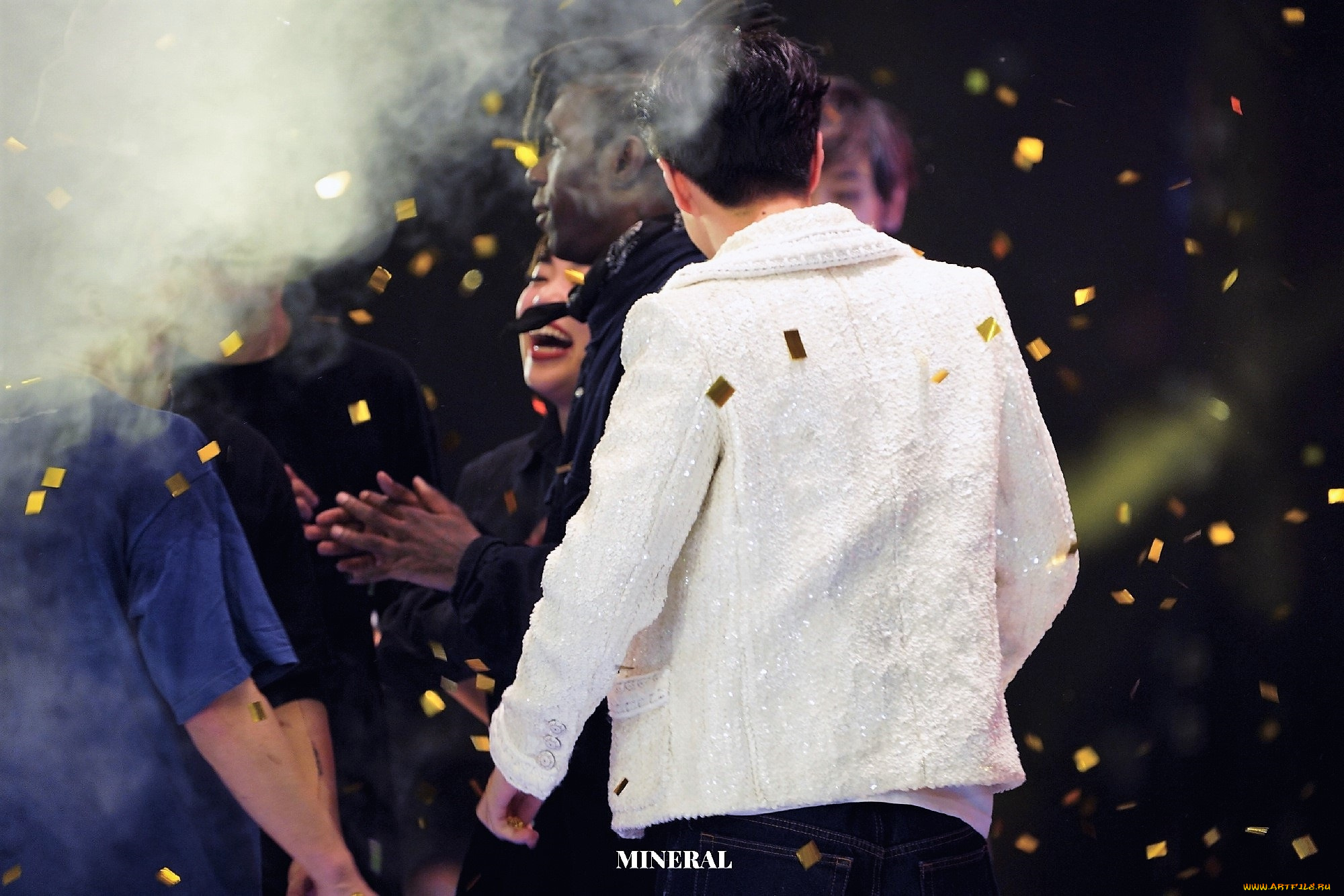 разное, знаменитости, люди, конфетти