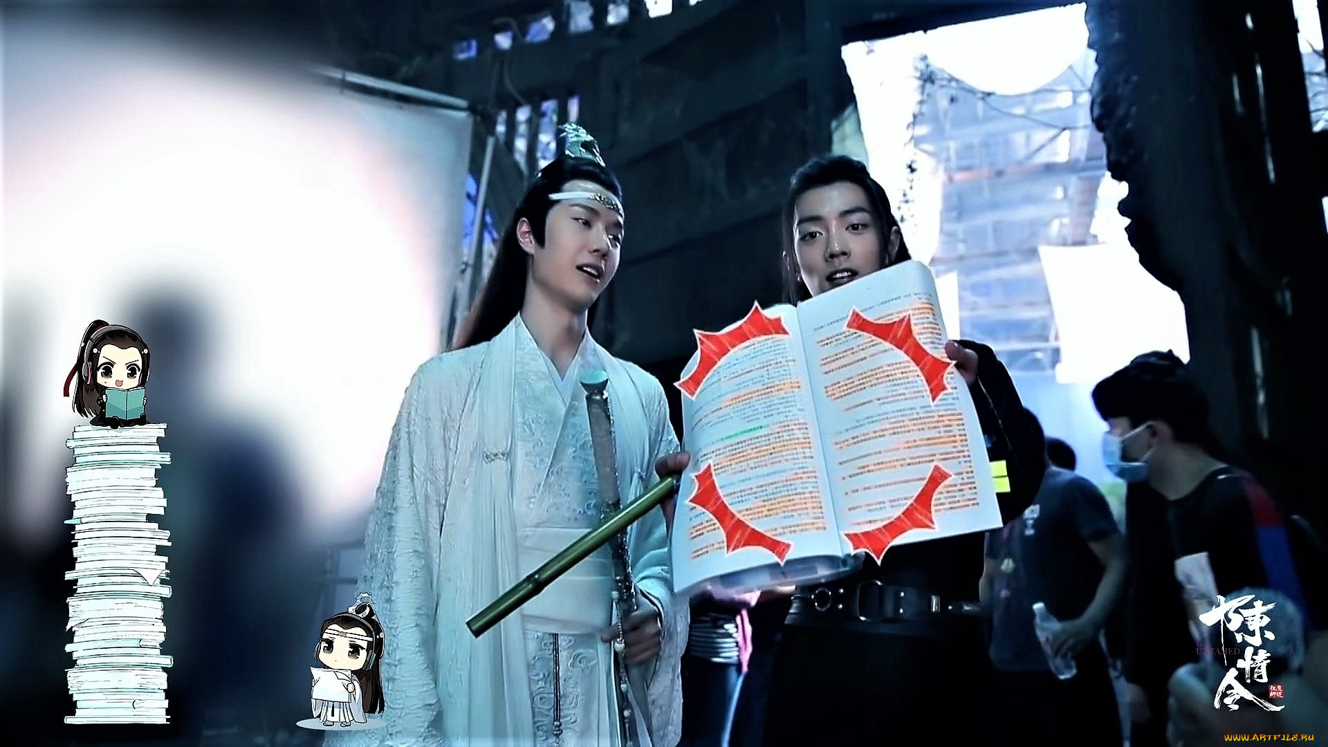 разное, знаменитости, ван, ибо, сяо, чжань, сценарий, костюмы