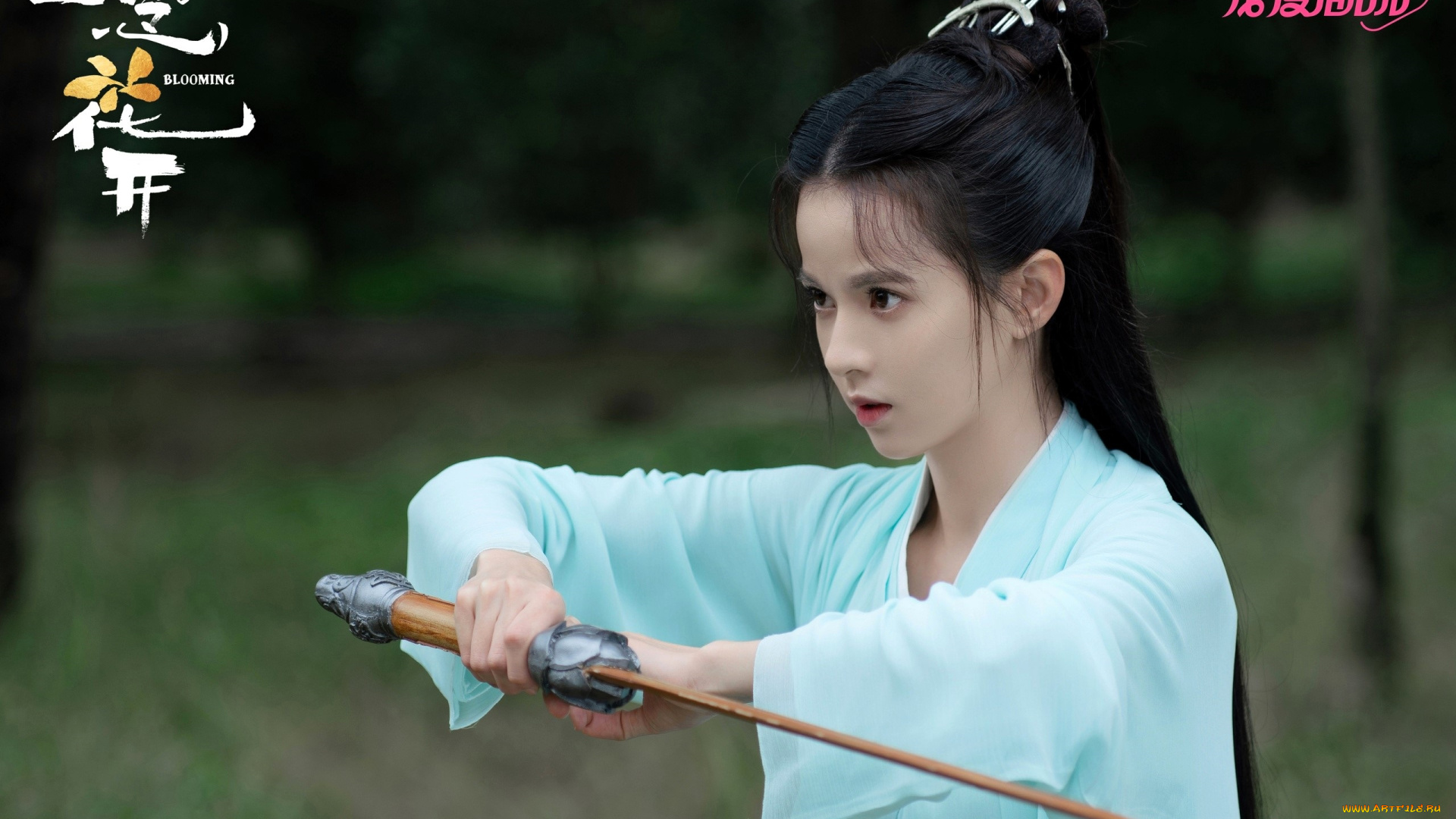 кино, фильмы, blooming, девочка, меч