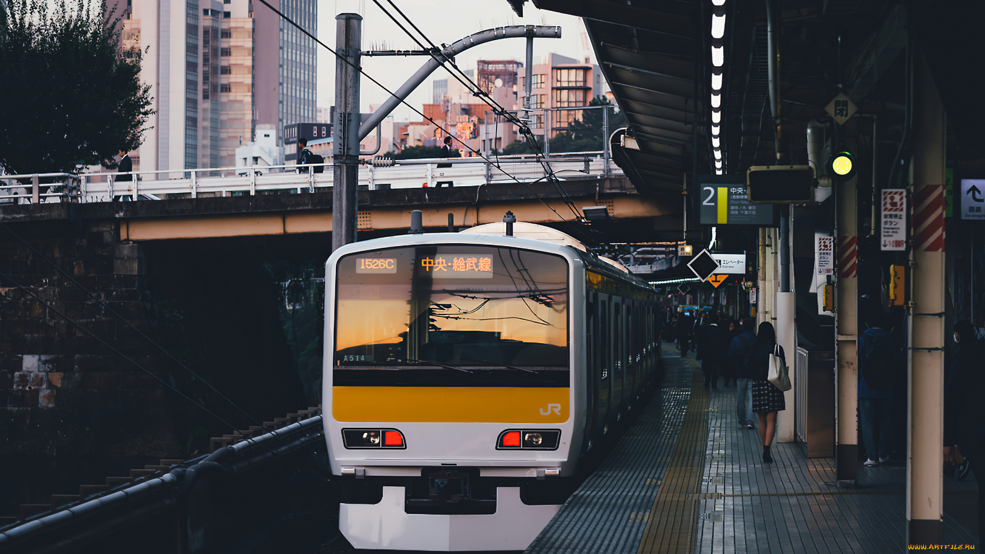 техника, метро, takashi, yasui, яония, электричка, город