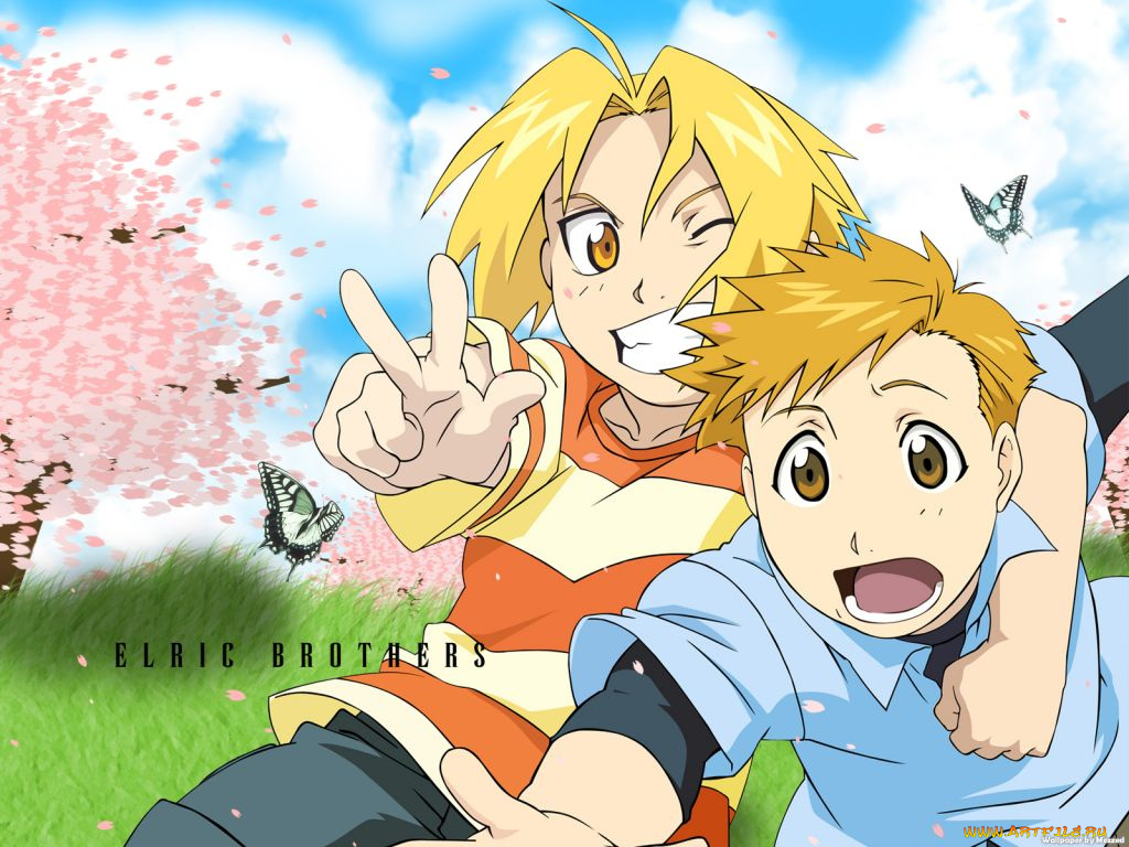 аниме, fullmetal, alchemist