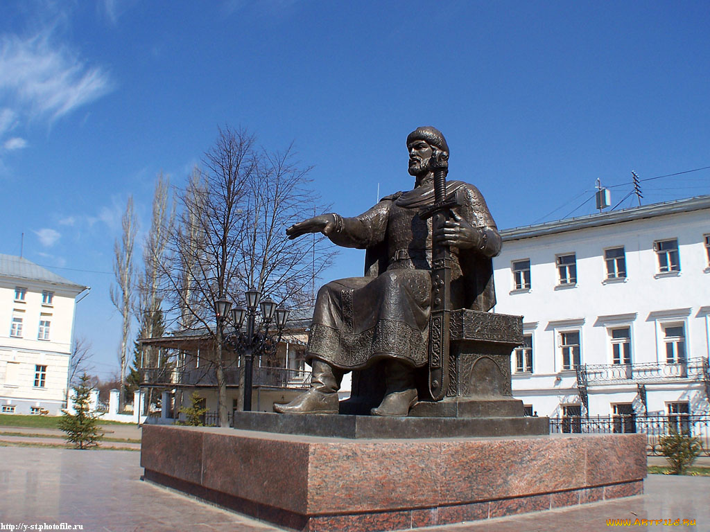 кострома, памятник, юрию, долгорукому, города