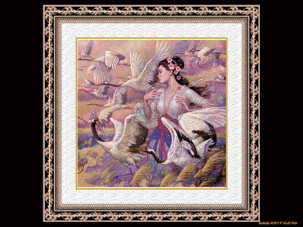 рисованные, люди