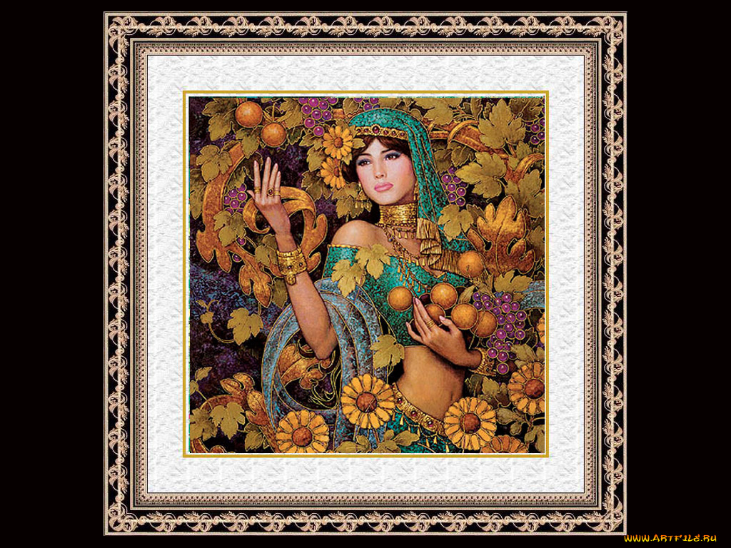 рисованные, люди