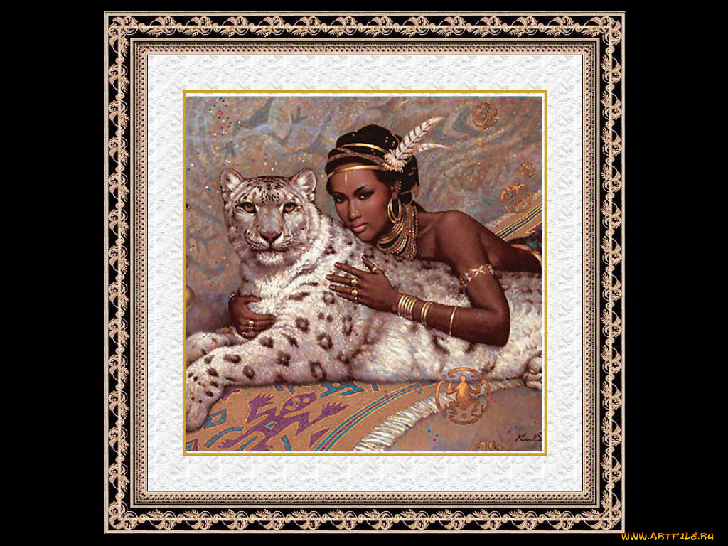 рисованные, люди