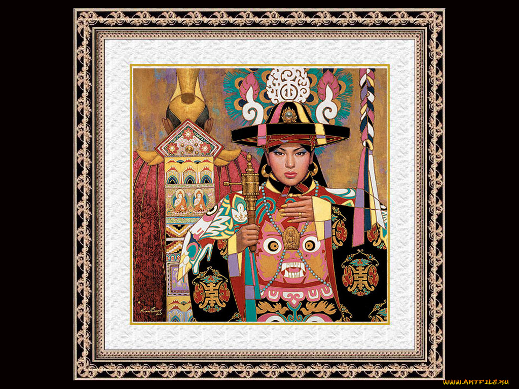 рисованные, люди