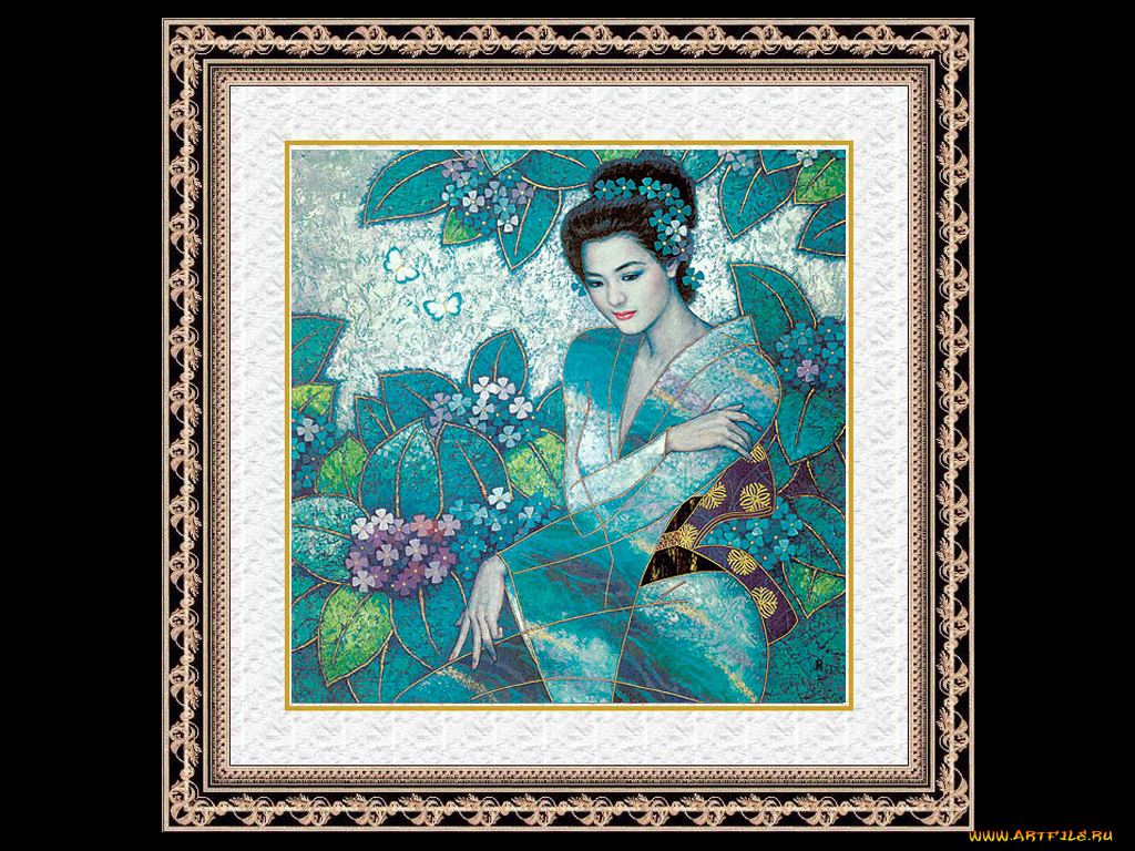 рисованные, люди