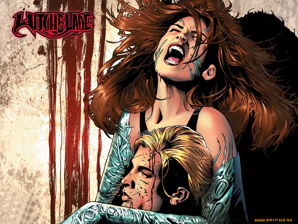 witchblade, мультфильмы