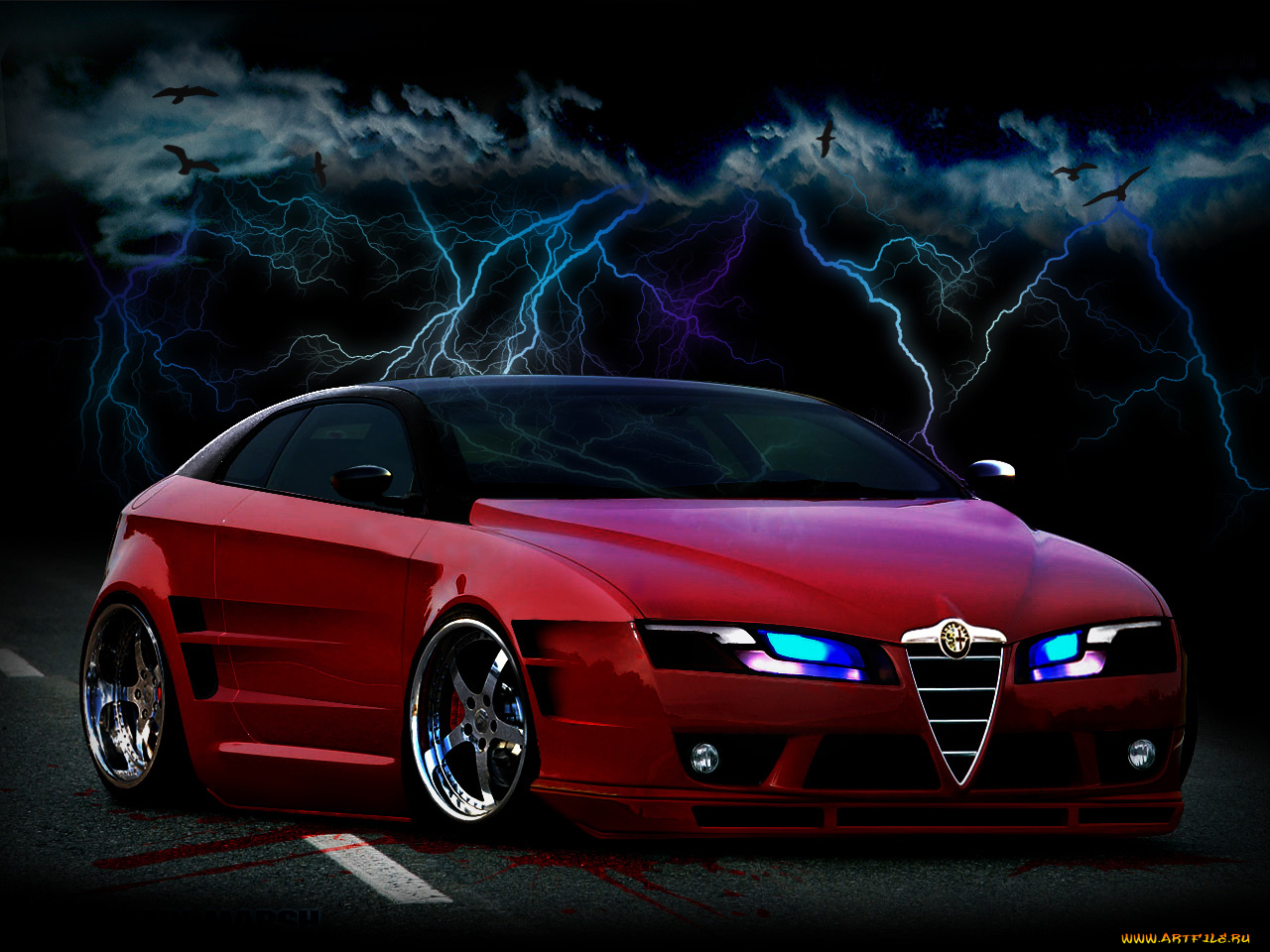 автомобили, виртуальный, тюнинг