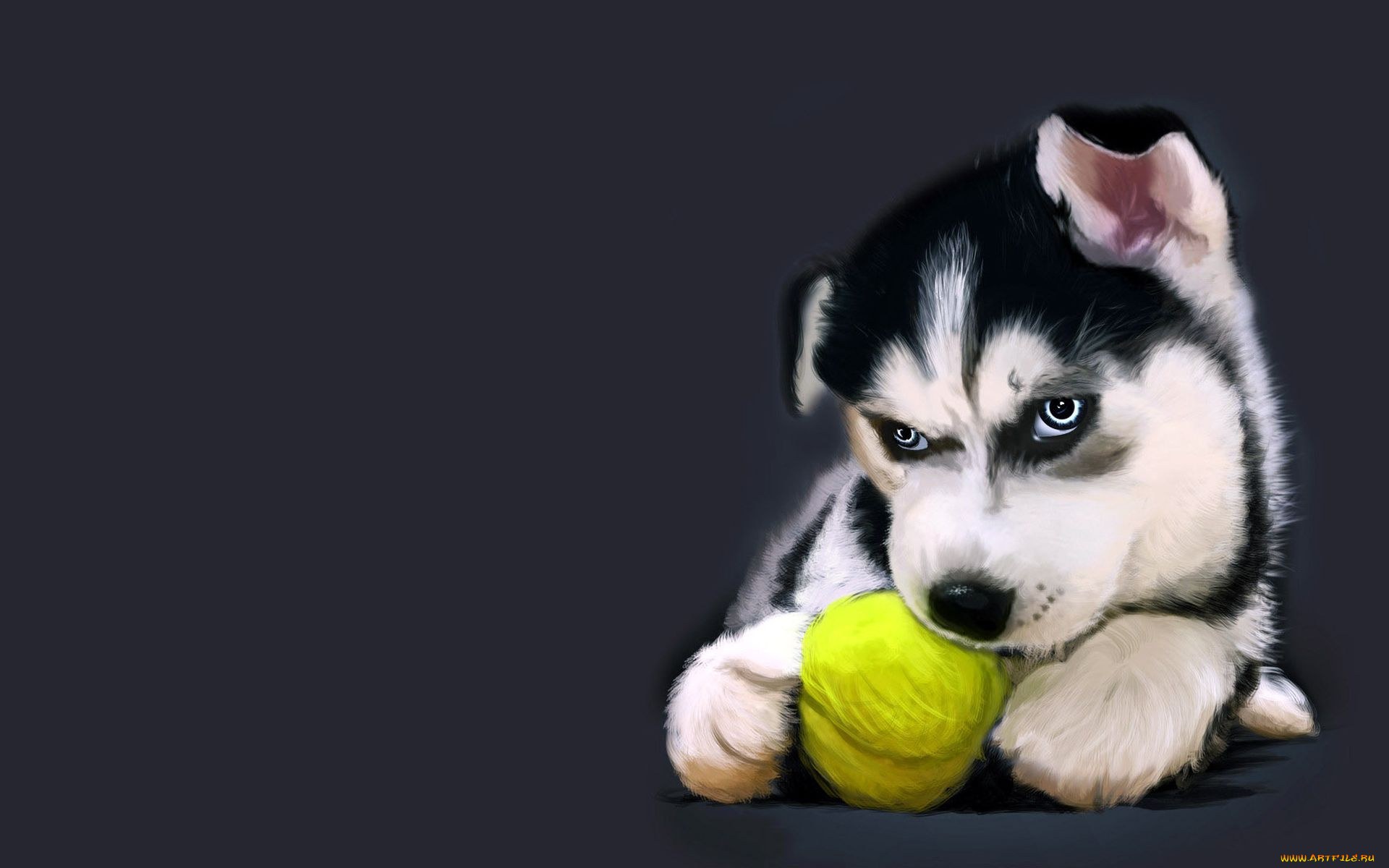 рисованные, животные