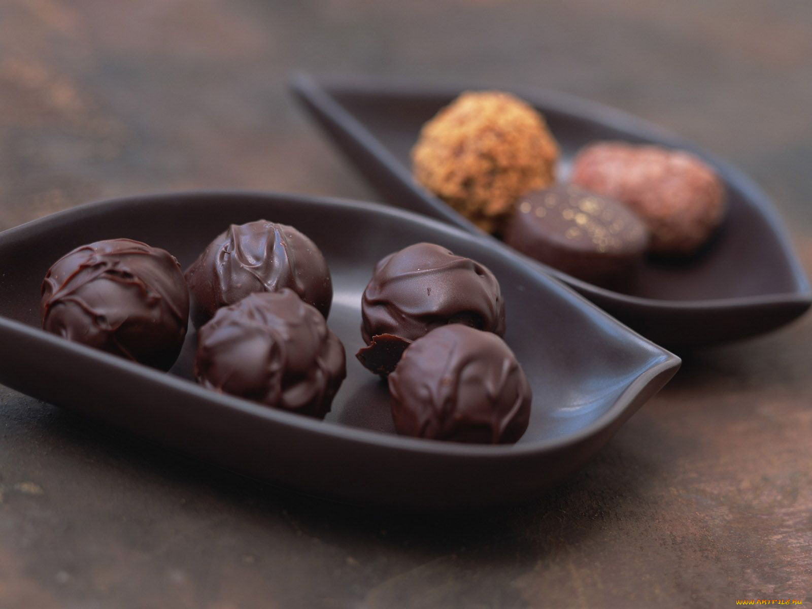 еда, конфеты, шоколад, сладости, шоколадные, шарики