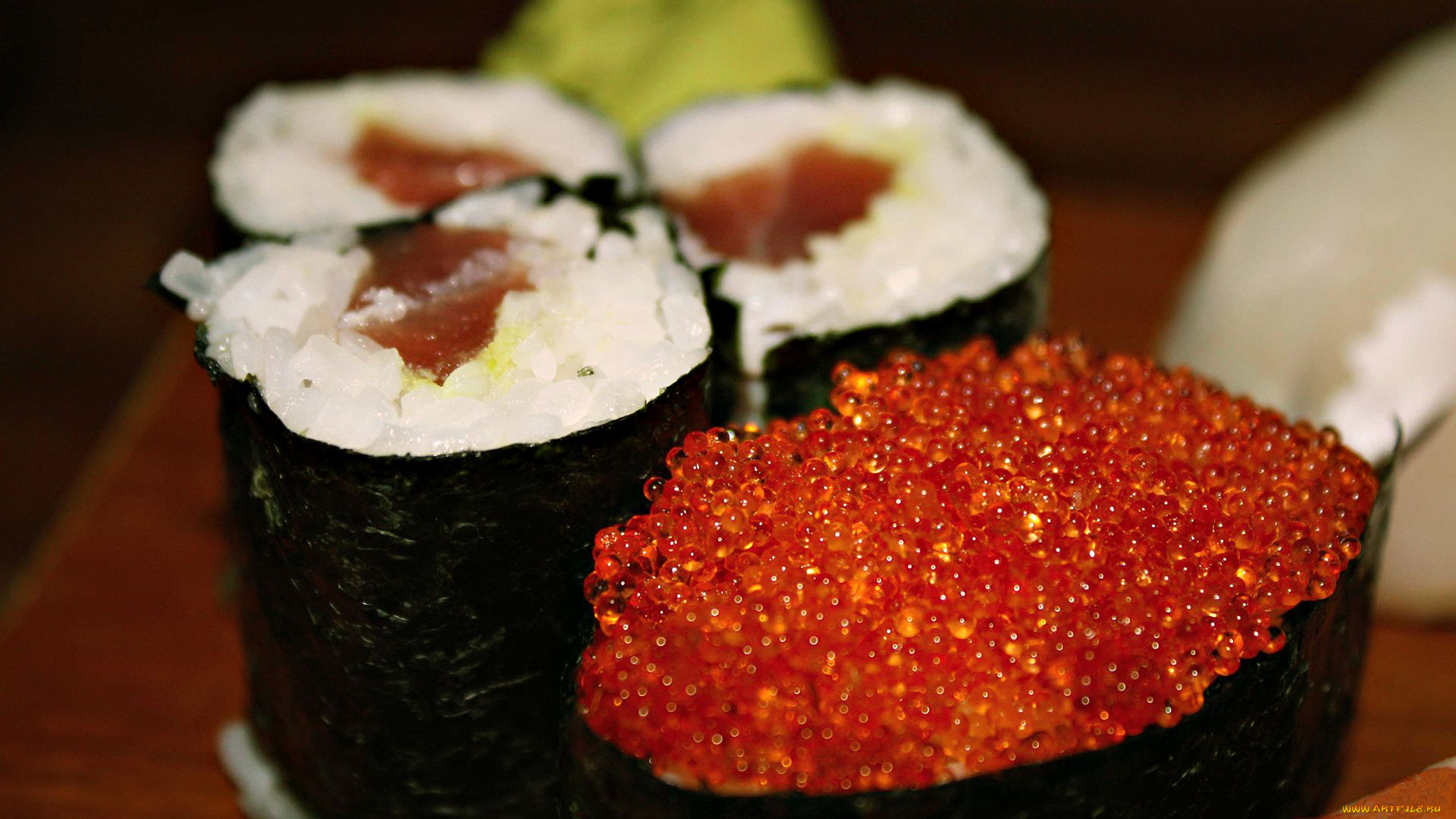 еда, рыба, морепродукты, суши, роллы, икра