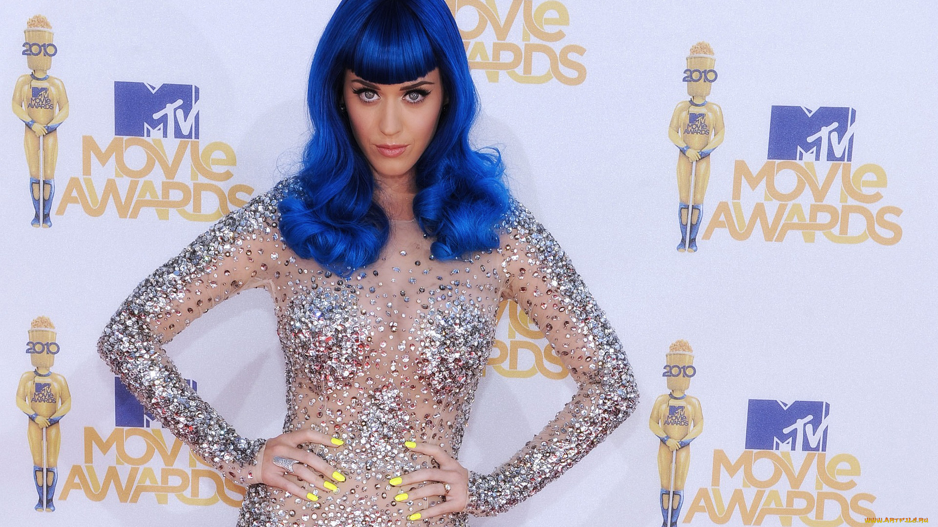 музыка, katy, perry, синий, парик, пайетки