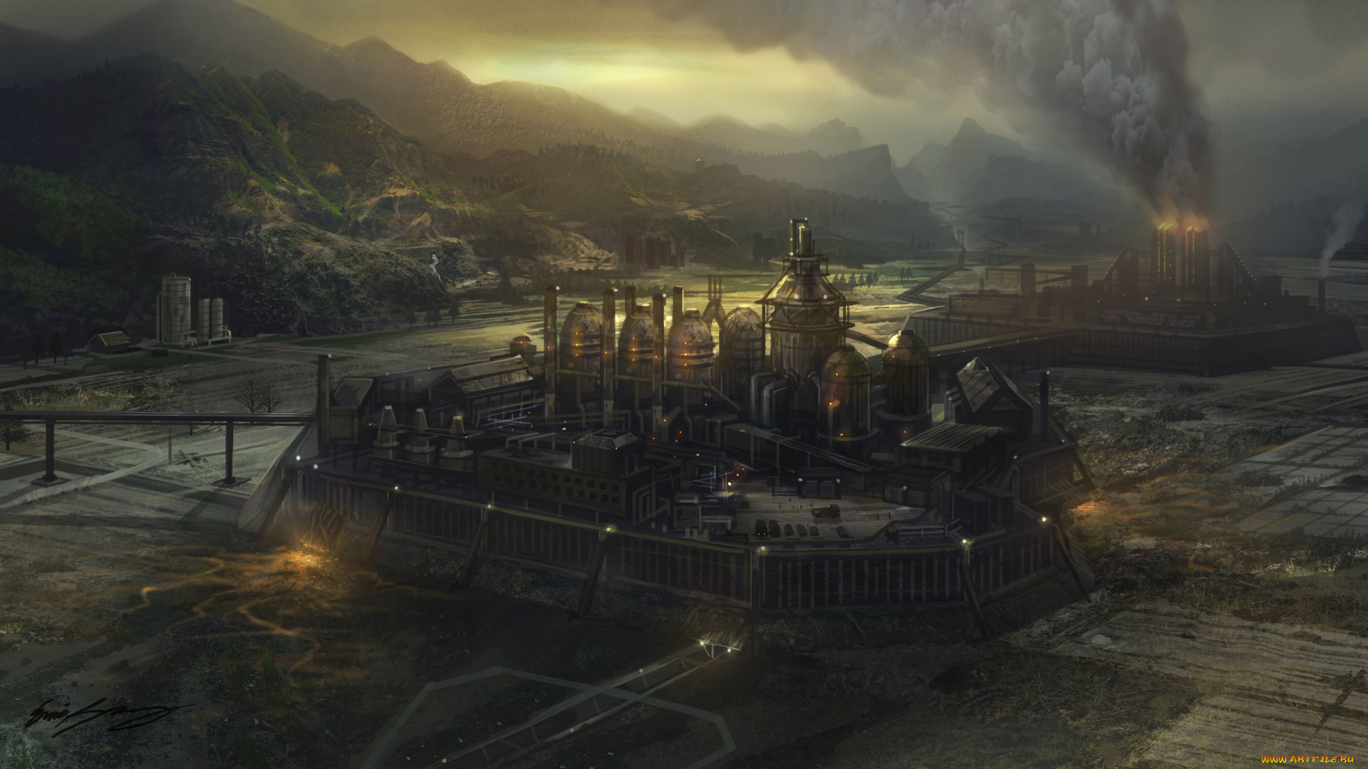 singularity, видео, игры, завод