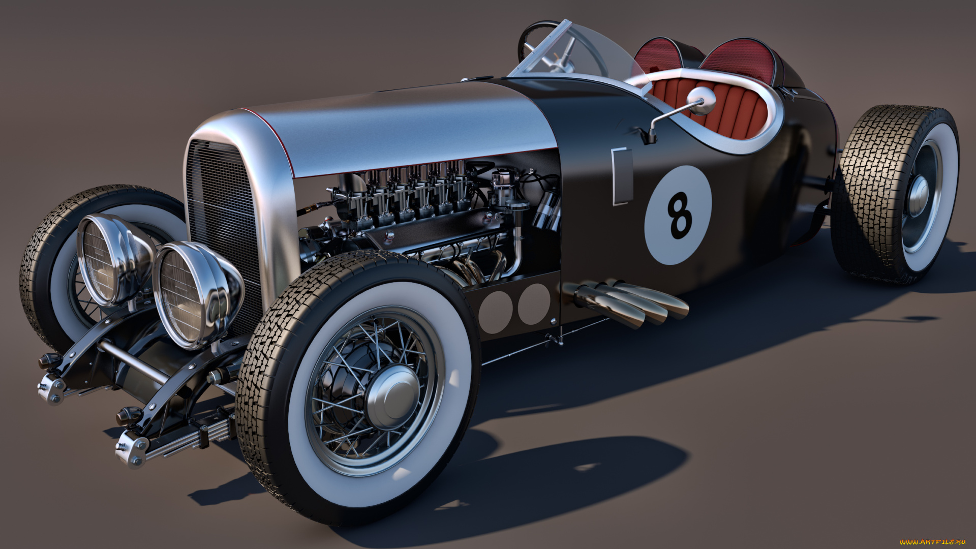 автомобили, 3д, автомобиль