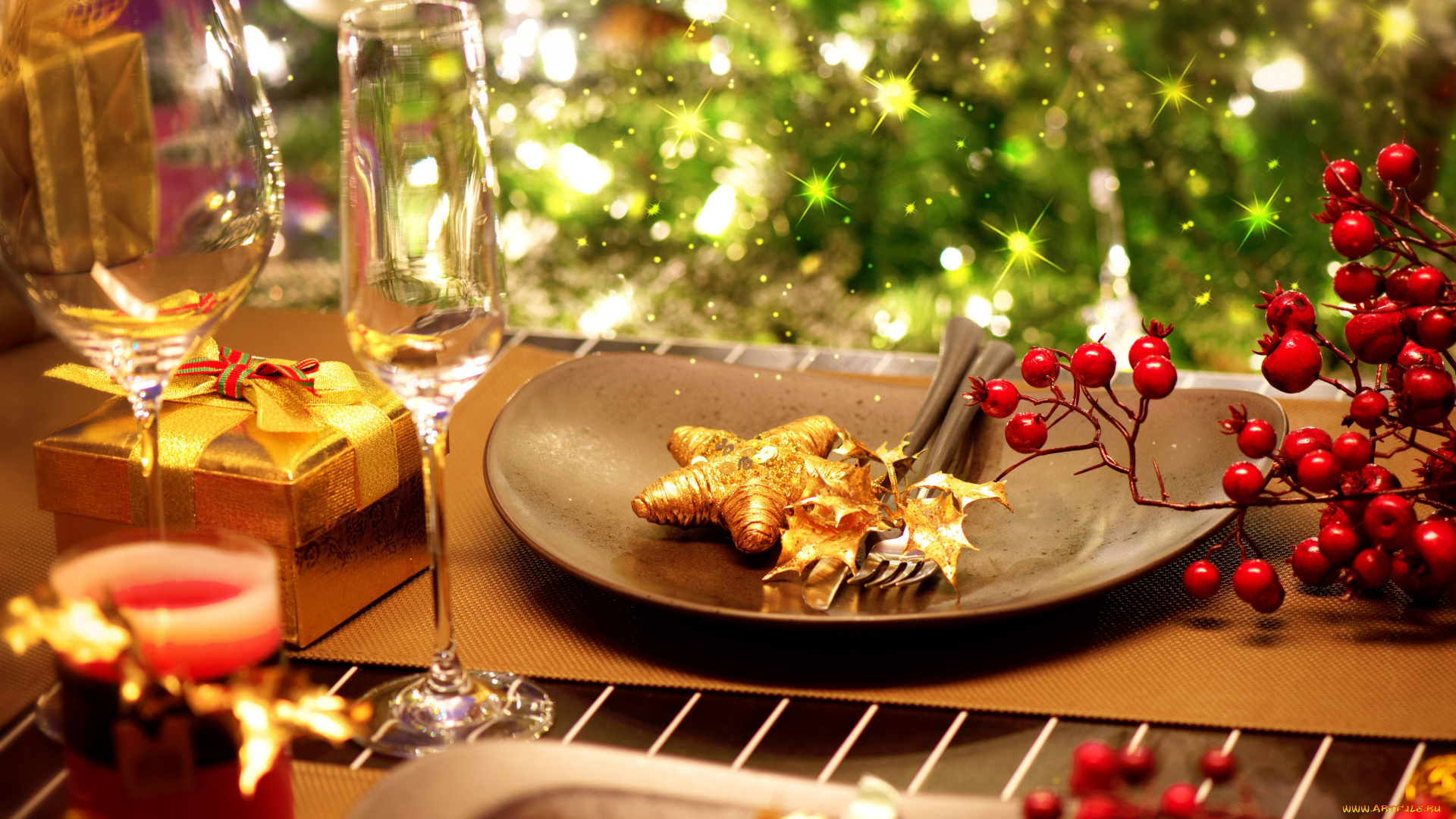 праздничные, -, разное, , новый, год, new, year, фужеры, украшения, бокалы, шарики, праздник, christmas, рождество, новый, год