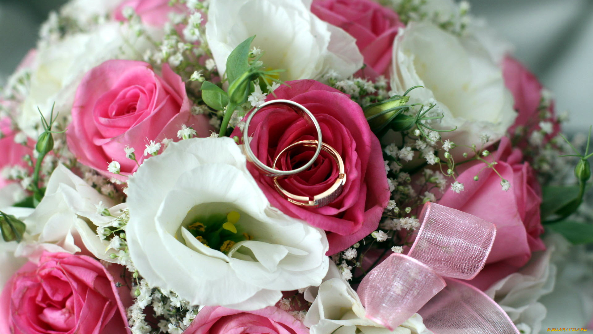 разное, украшения, , аксессуары, , веера, букет, невесты, розы, эустома, кольца, бант