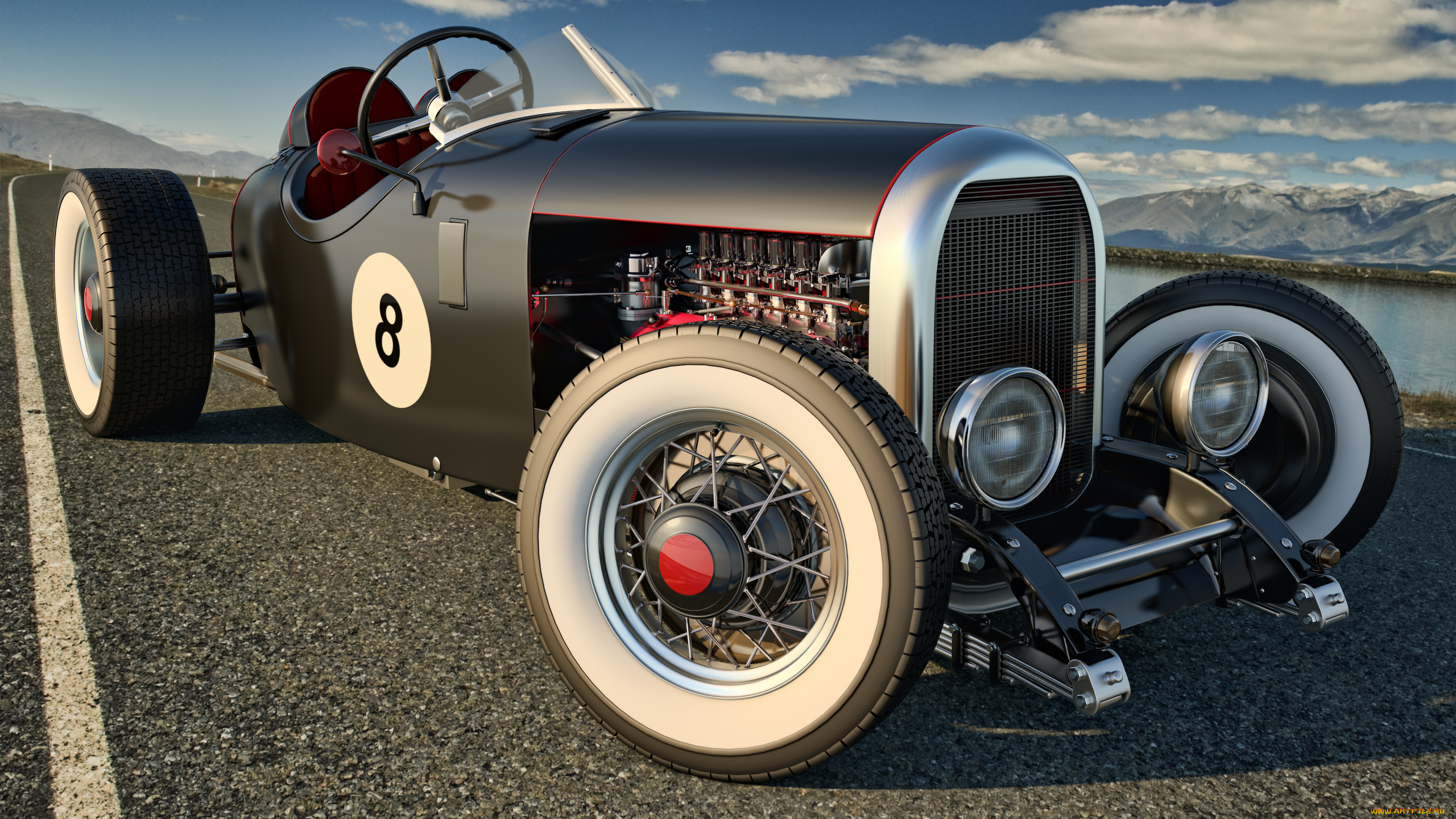 автомобили, 3д, автомобиль