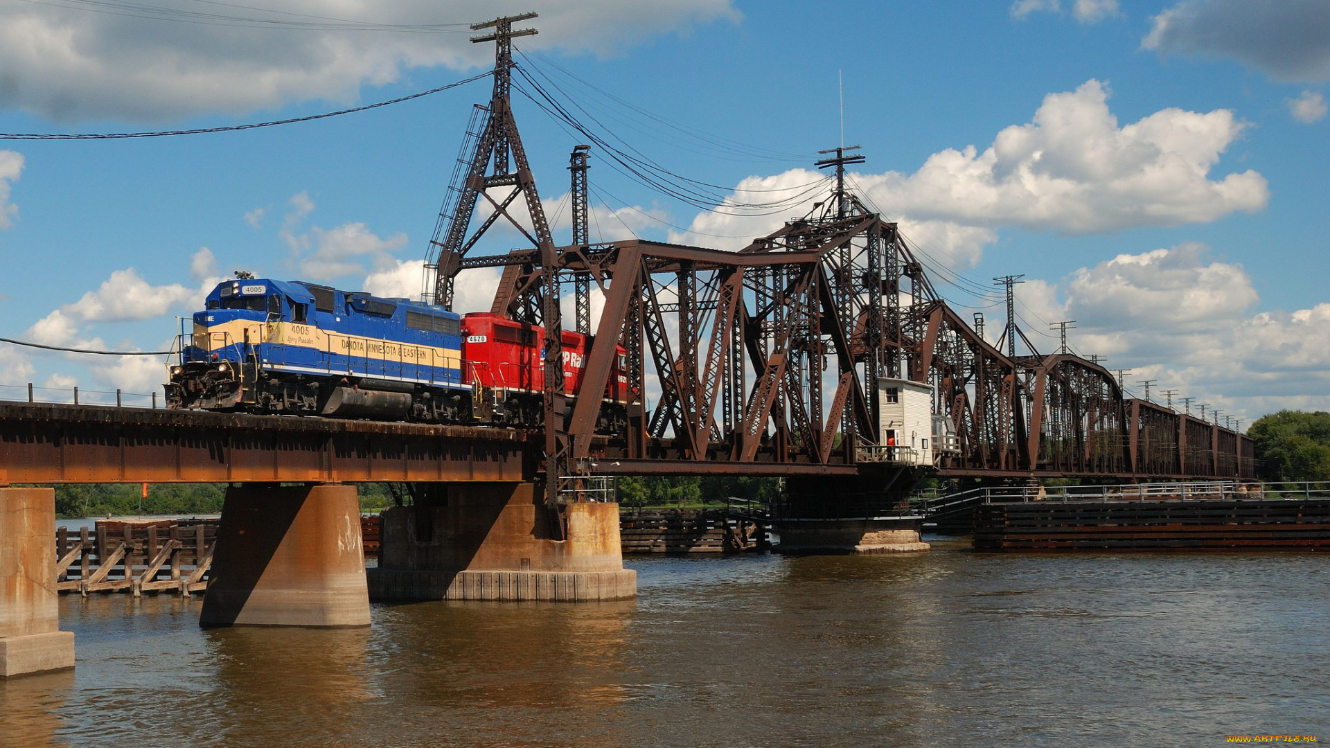 техника, поезда, состав, локомотив, дорога, железная