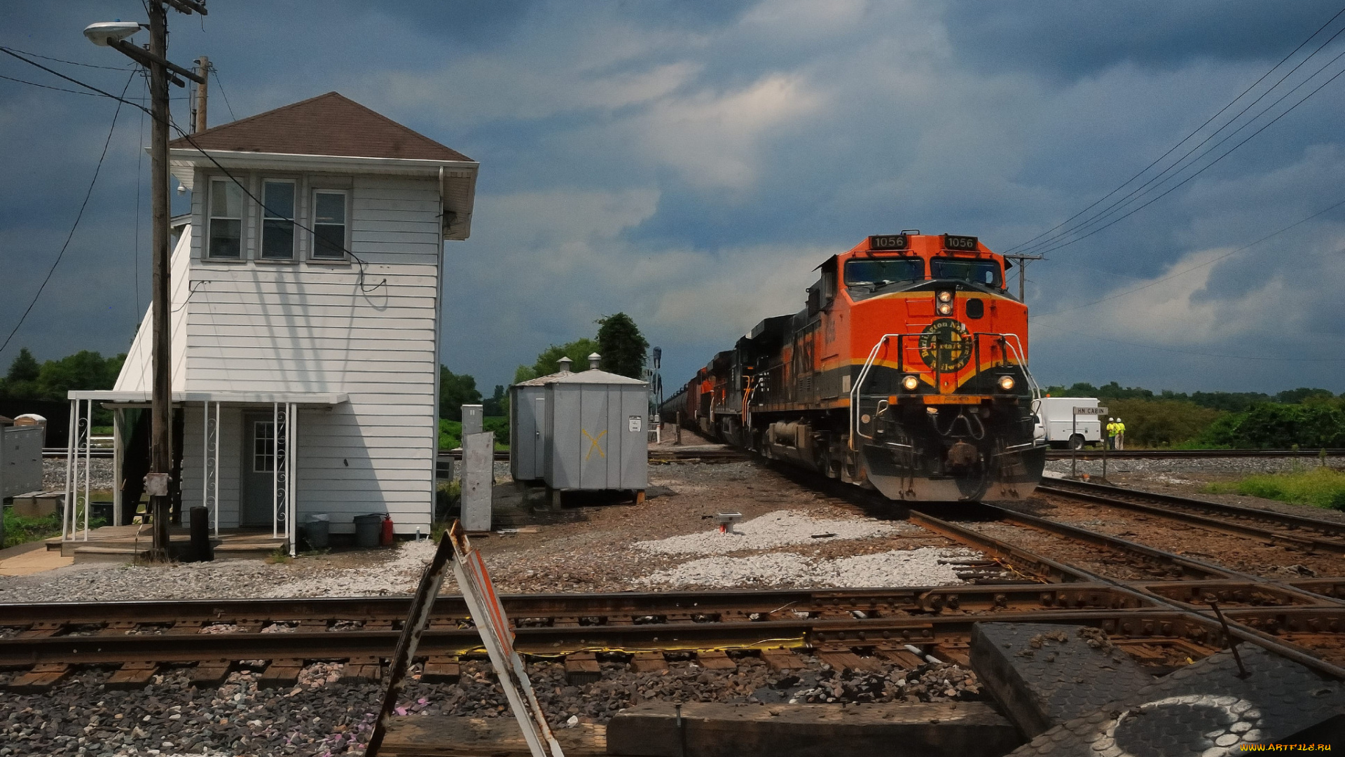 техника, поезда, железная, локомотив, дорога, состав