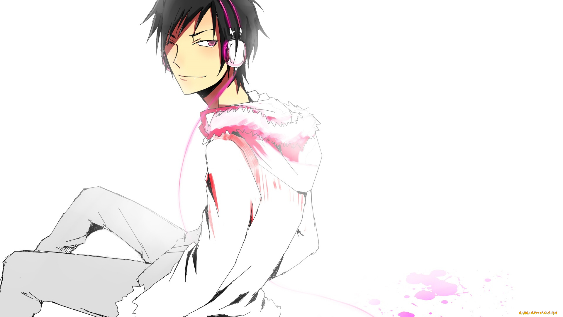 аниме, durarara, арт, изая, орихара