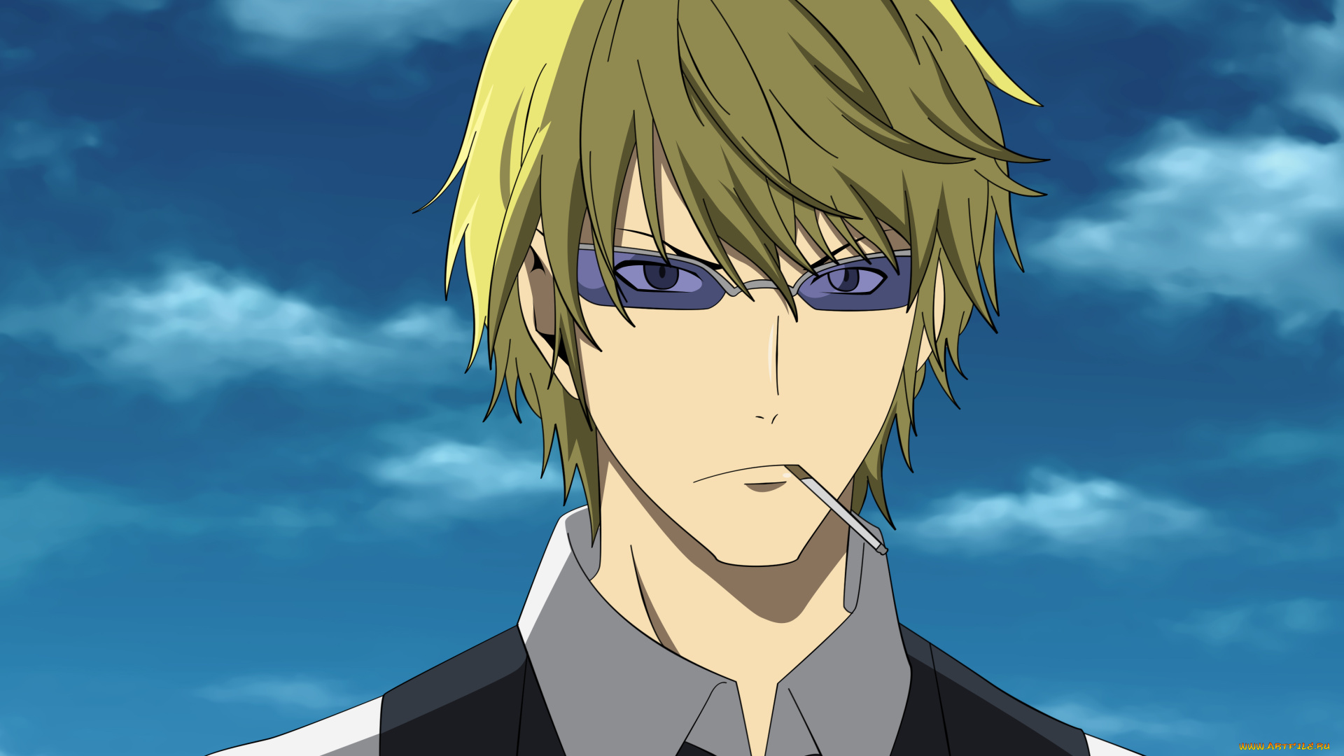 аниме, durarara, шизуо, хейваджима