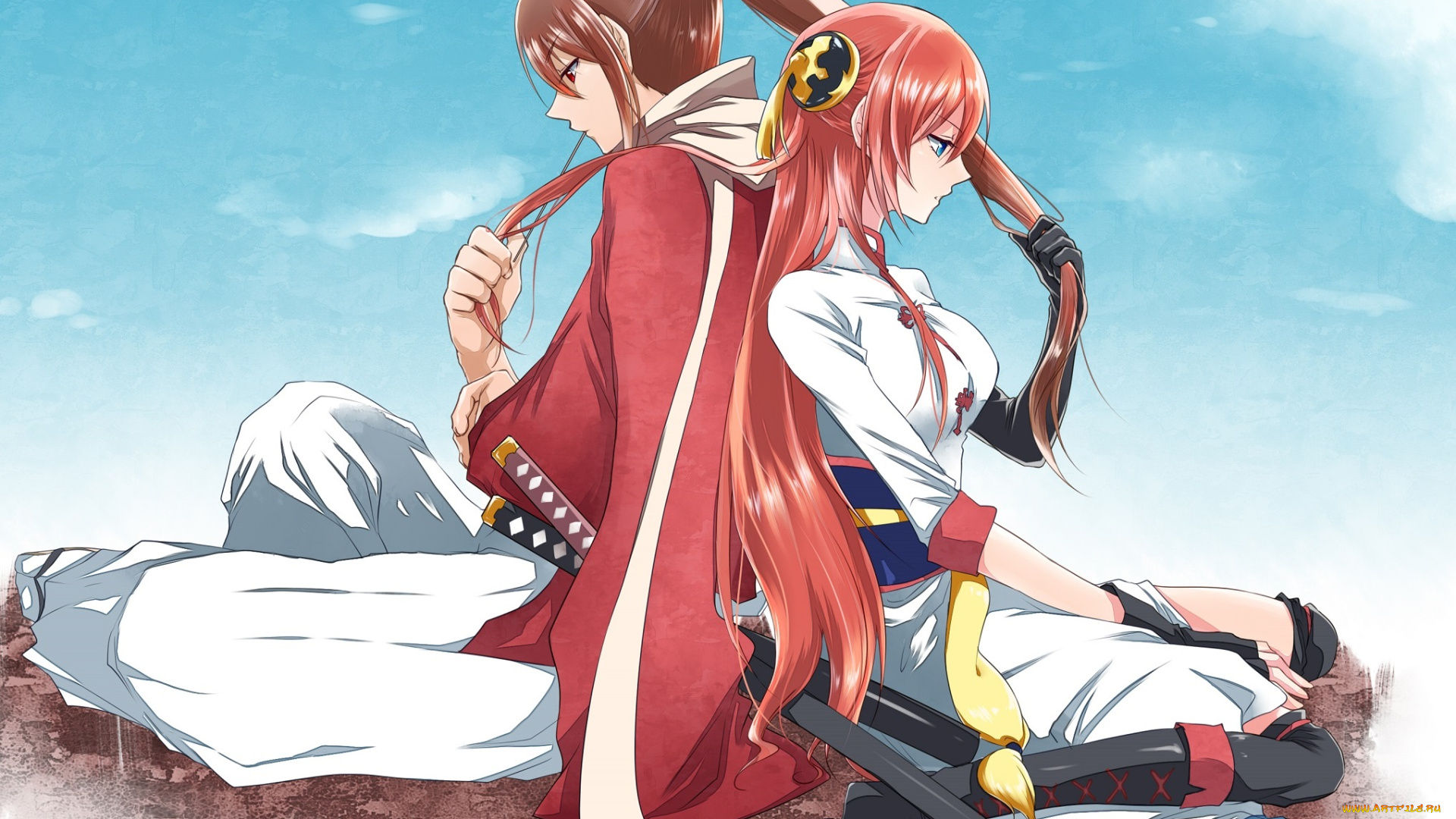 аниме, gintama, арт, гинтама