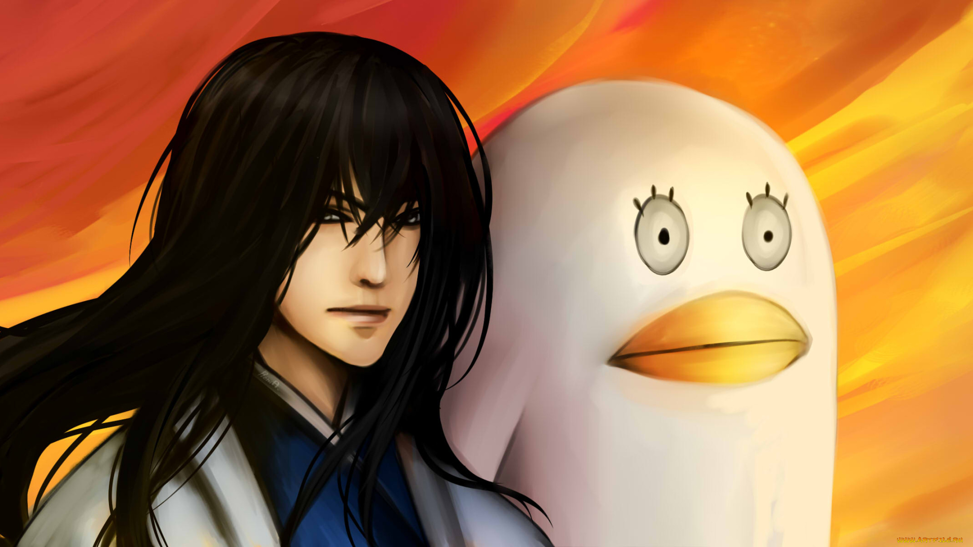 аниме, gintama, арт, гинтама