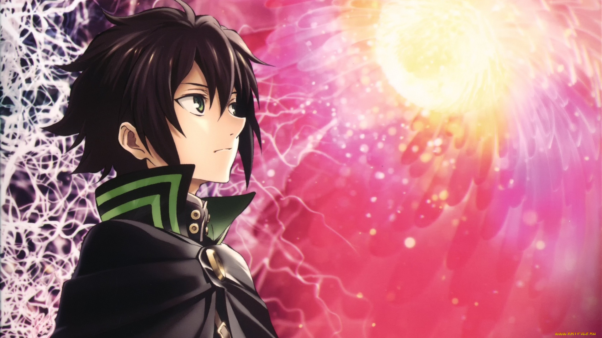 аниме, owari, no, seraph, парень