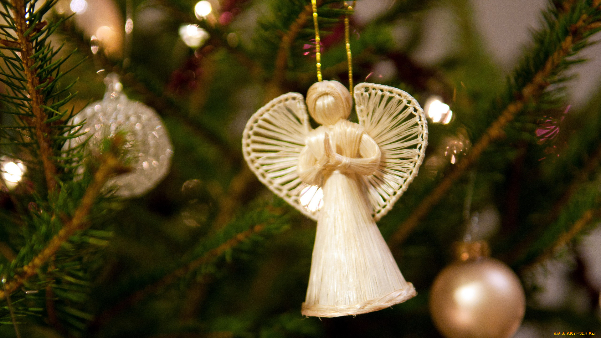праздничные, фигурки, ангел