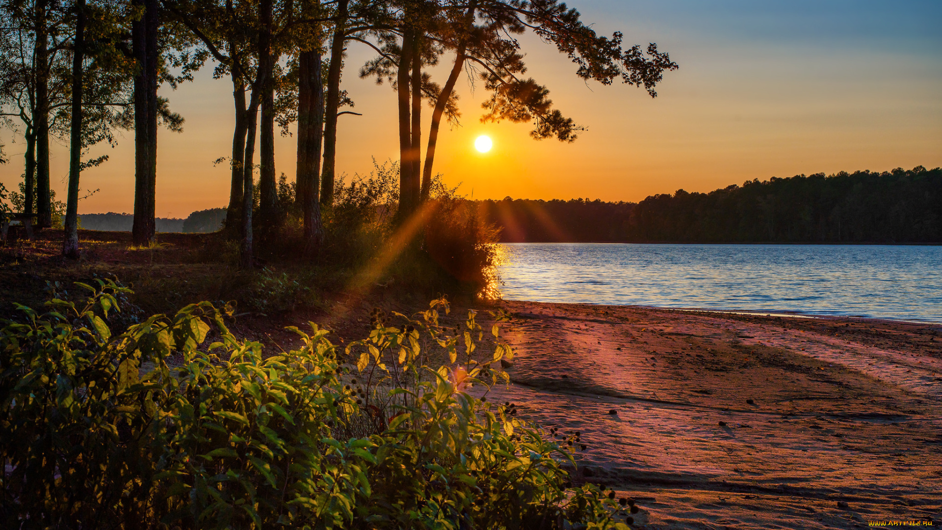 природа, восходы, закаты, рассвет