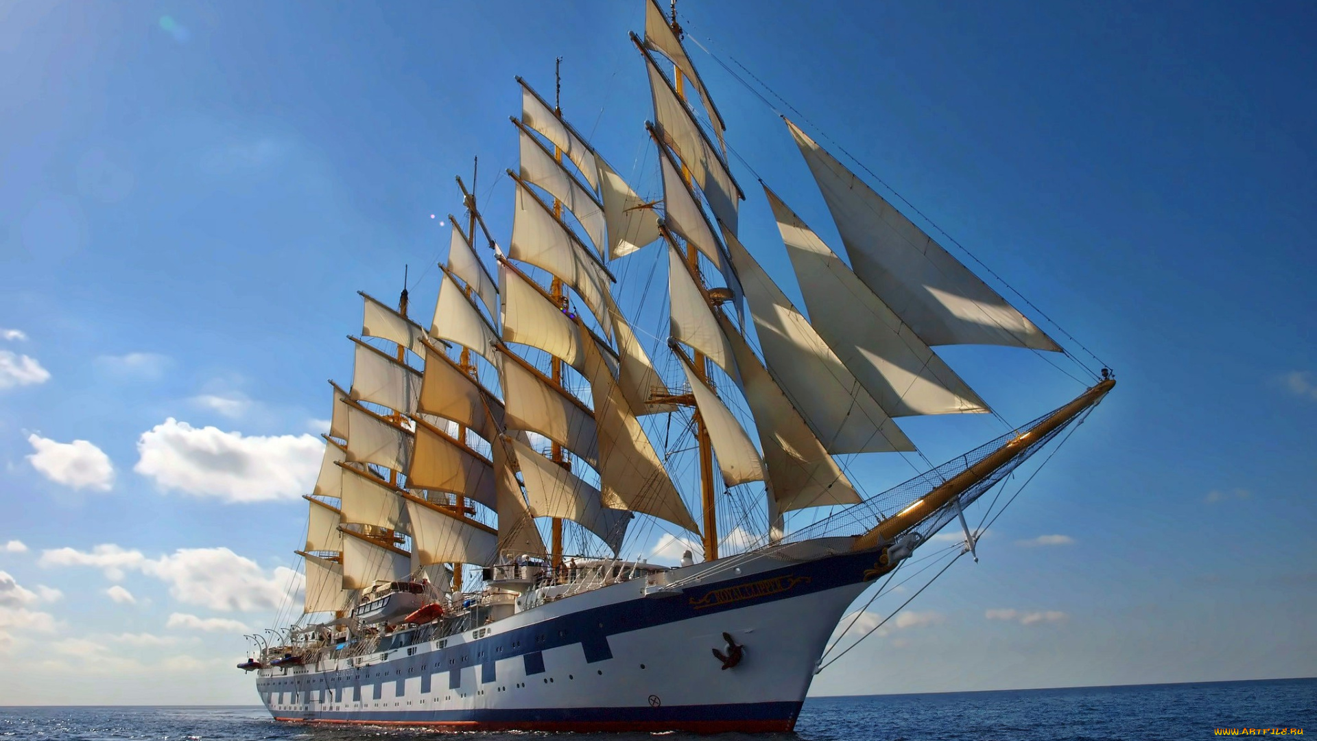 royal, clipper, корабли, парусники, клиппер
