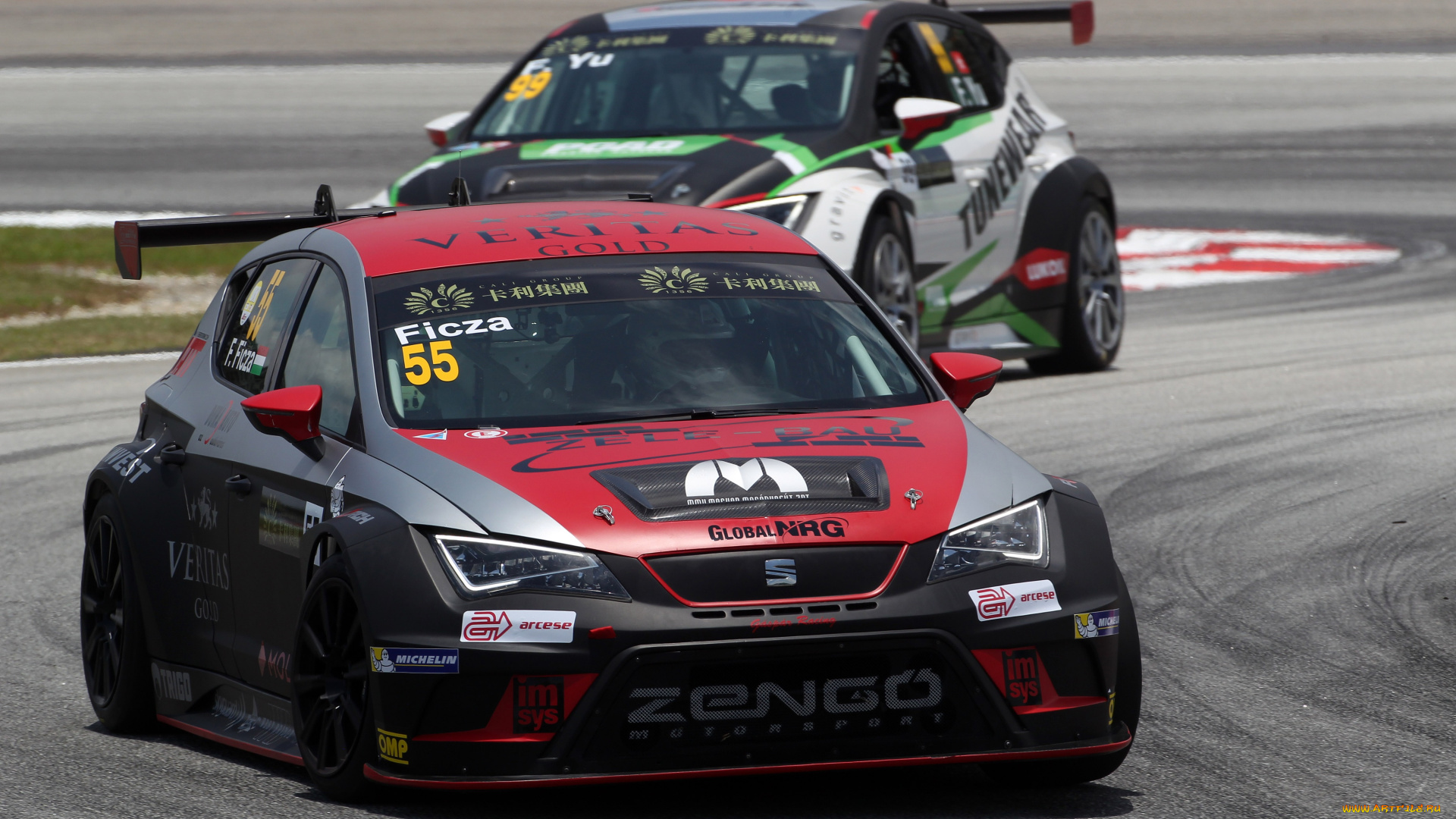 спорт, автоспорт, leоn, трасса, seat, гонка, 2015г, 5f, racer, cup