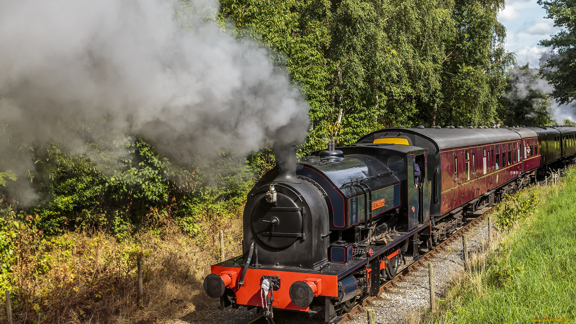 техника, паровозы, паровоз, рельсы, дорога, железная