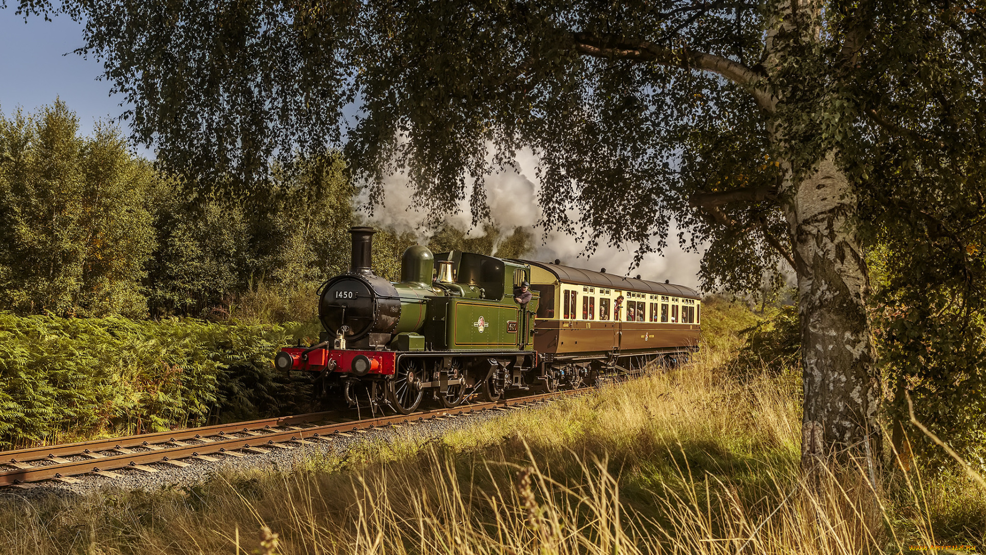 техника, паровозы, паровоз, рельсы, дорога, железная