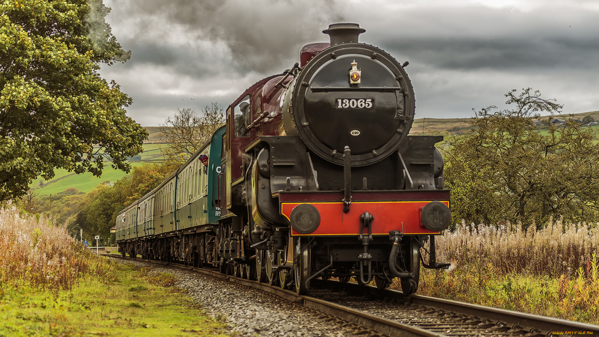 техника, паровозы, паровоз, рельсы, дорога, железная