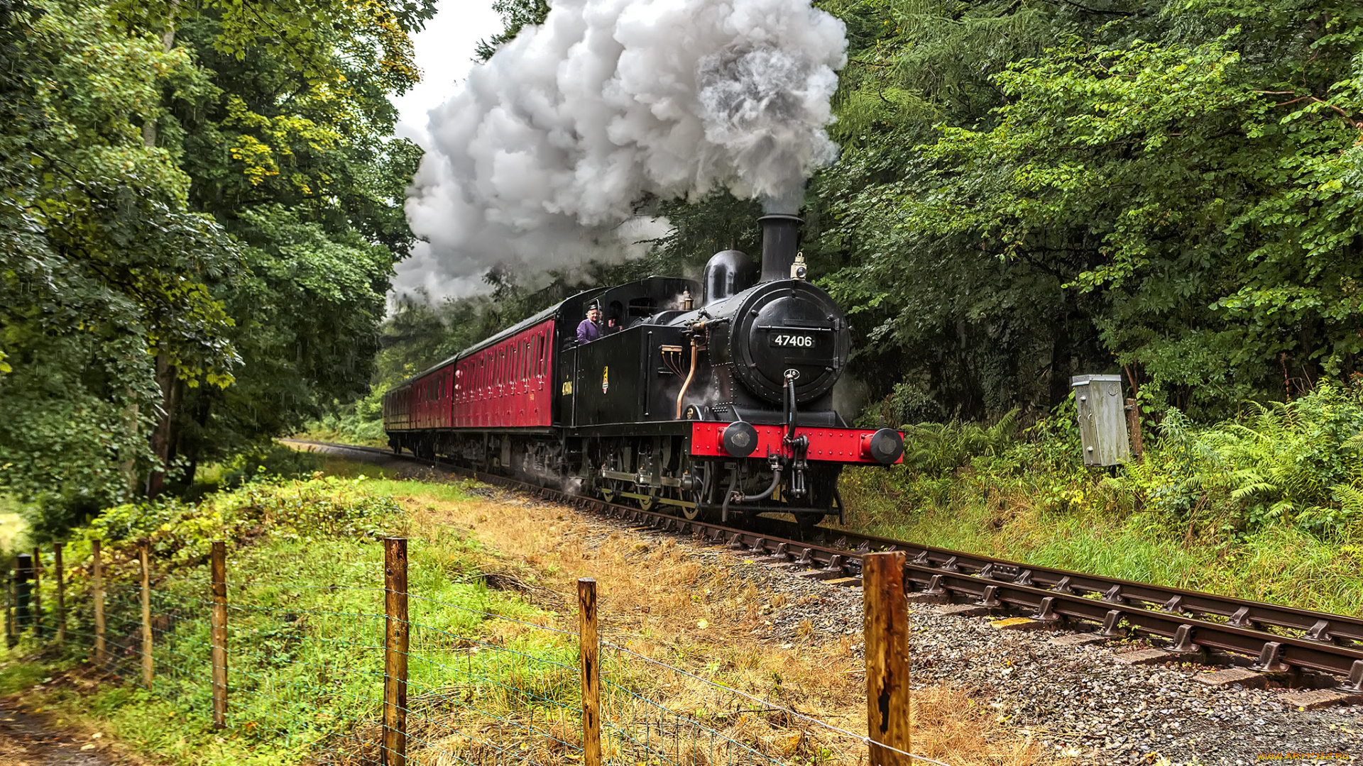 техника, паровозы, паровоз, рельсы, железная, дорога