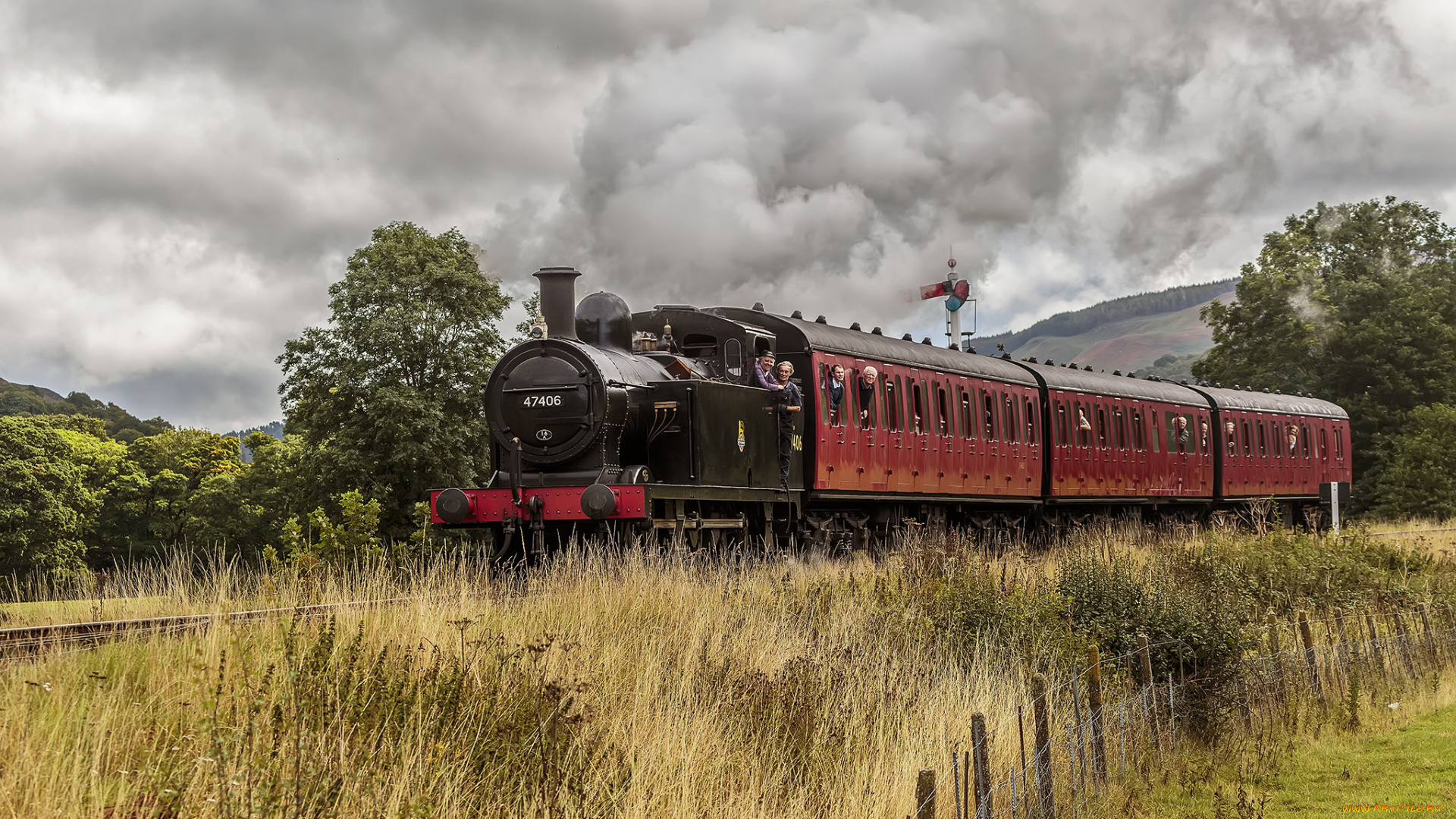 техника, паровозы, железная, паровоз, рельсы, дорога