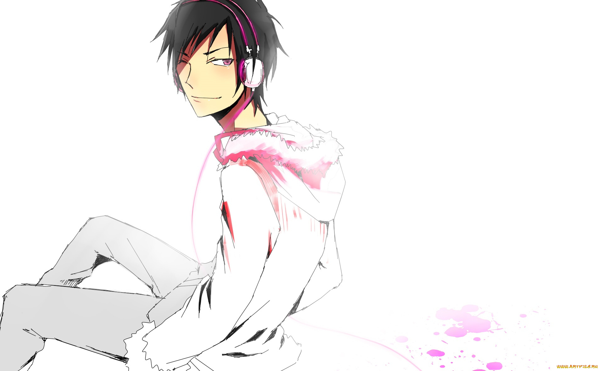 аниме, durarara, арт, изая, орихара