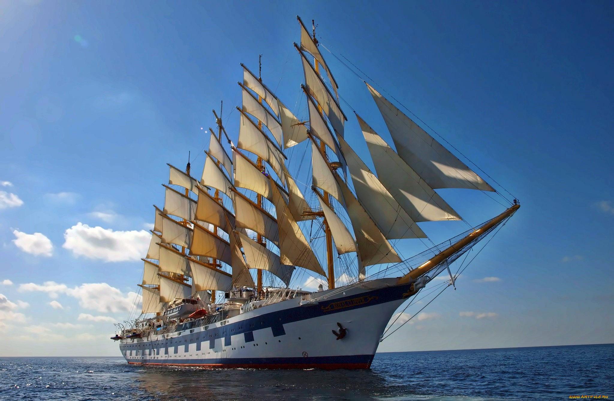 royal, clipper, корабли, парусники, клиппер